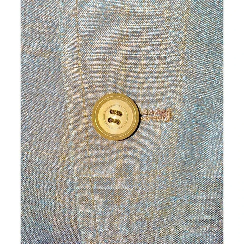 Anderson Little VTG Men's Blue‎ Wool Blazer L Old Money Thurston Howell corpcore